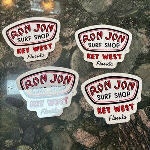 Ron Jon stickers